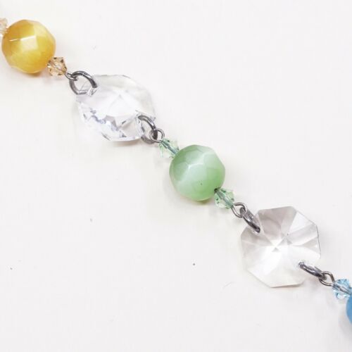 8.25”, Mexico Sterling 925 Silver Handmade Bead Bracelet, Tiger’s Eye beads
