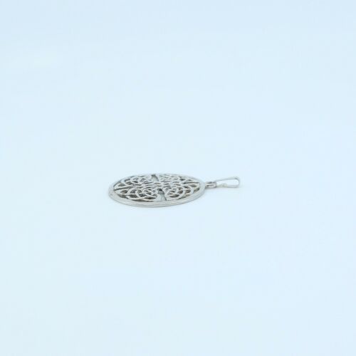 Vintage Sterling Silver Handmade Pendant, 925 gaelic pendant