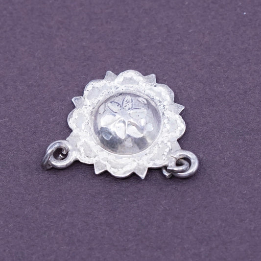 Vintage Sterling 925 silver handmade pendant