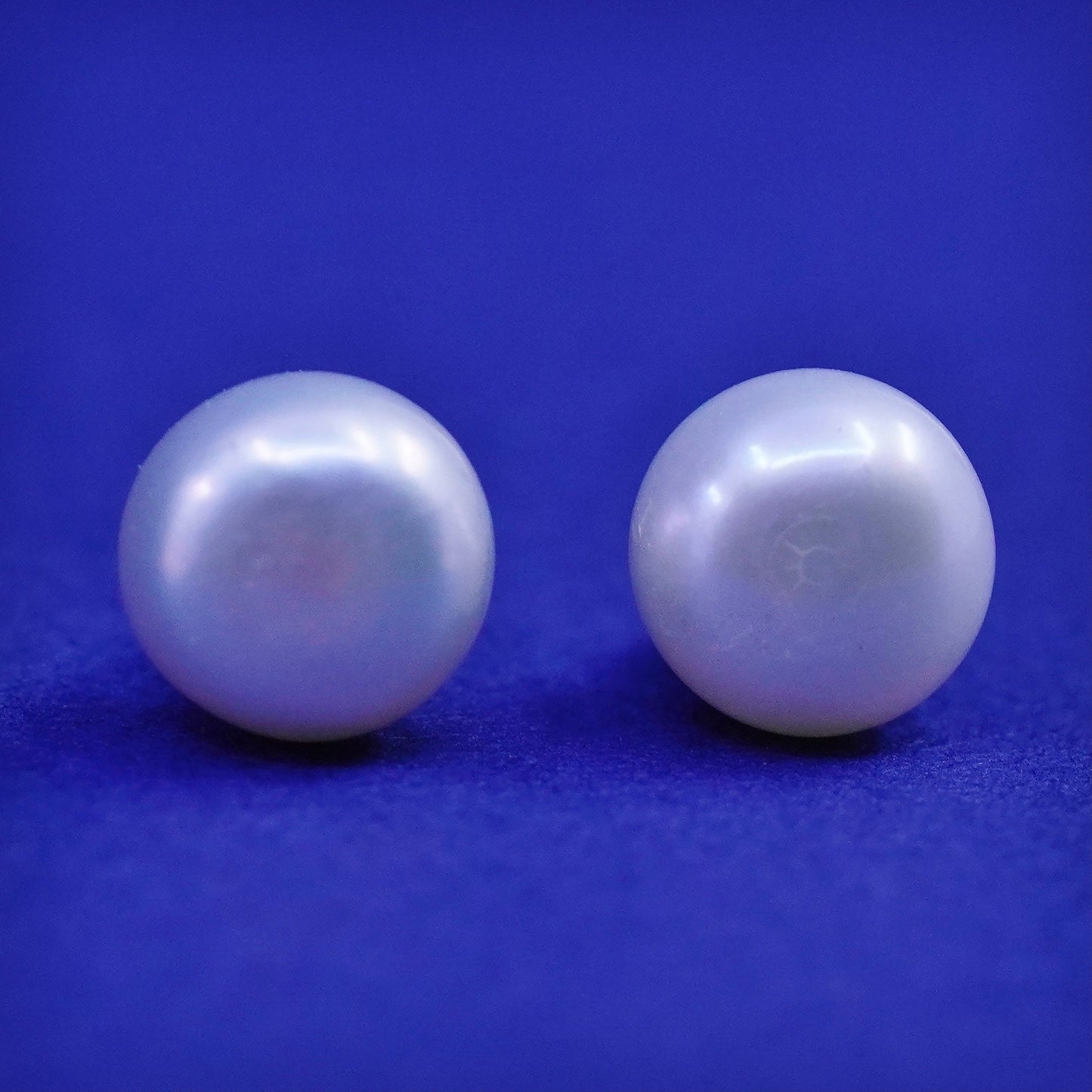5mm, Sterling 925 silver with freshwater pearl studs earrings