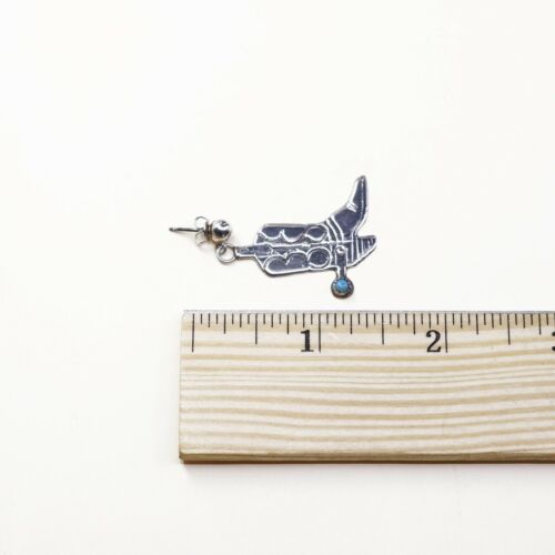 Amazing handmade Sterling 925 Silver Riding Boots earrings, Turquoise Earrings