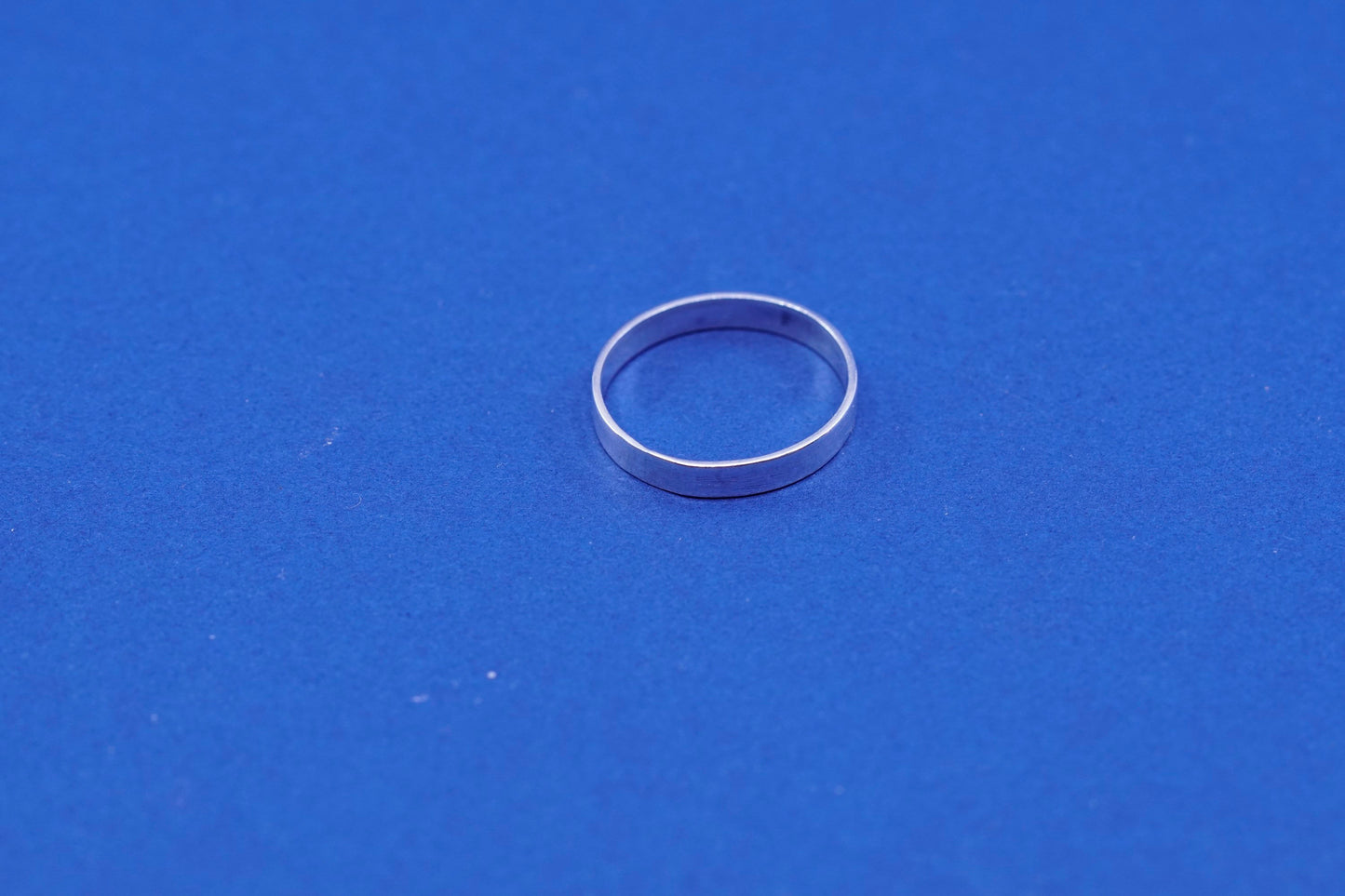 Size 9, vintage Sterling silver handmade stackable ring, 925 wedding band