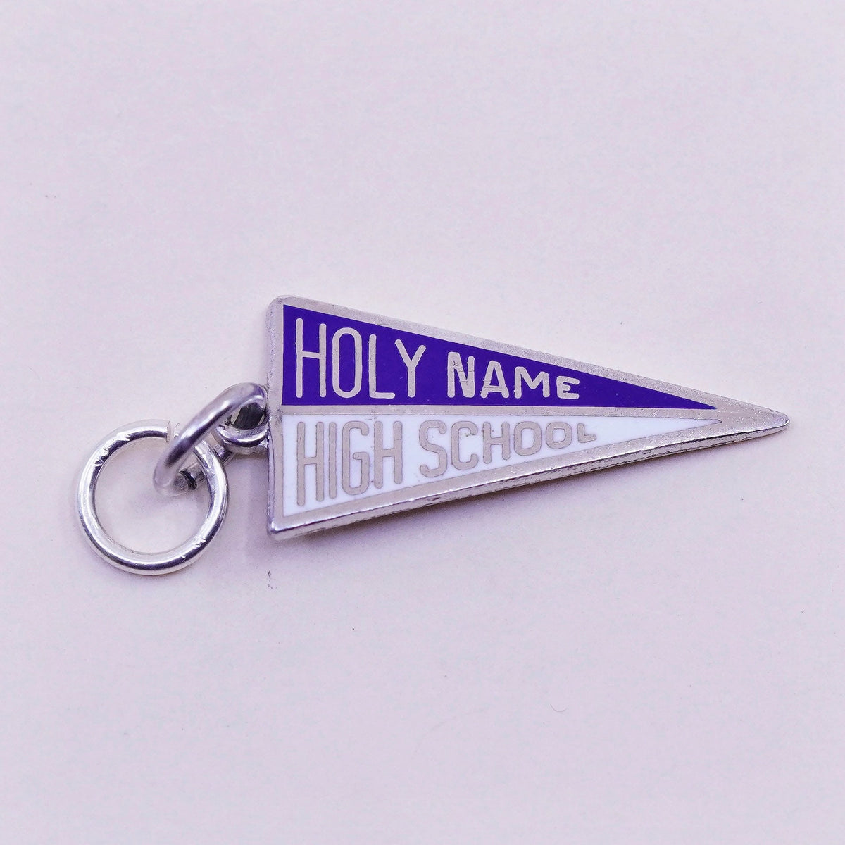 Sterling silver handmade star pendant, 925 cross, book engraved “holy bible