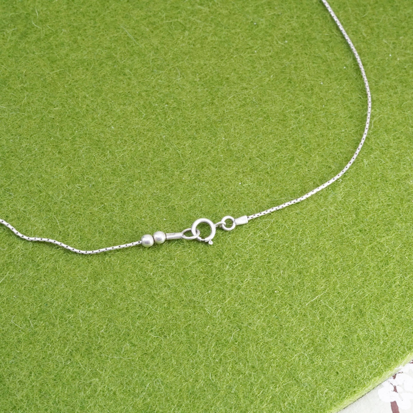 17”, Israel AVI Soffer sterling silver 925 necklace, snake chain star pendants