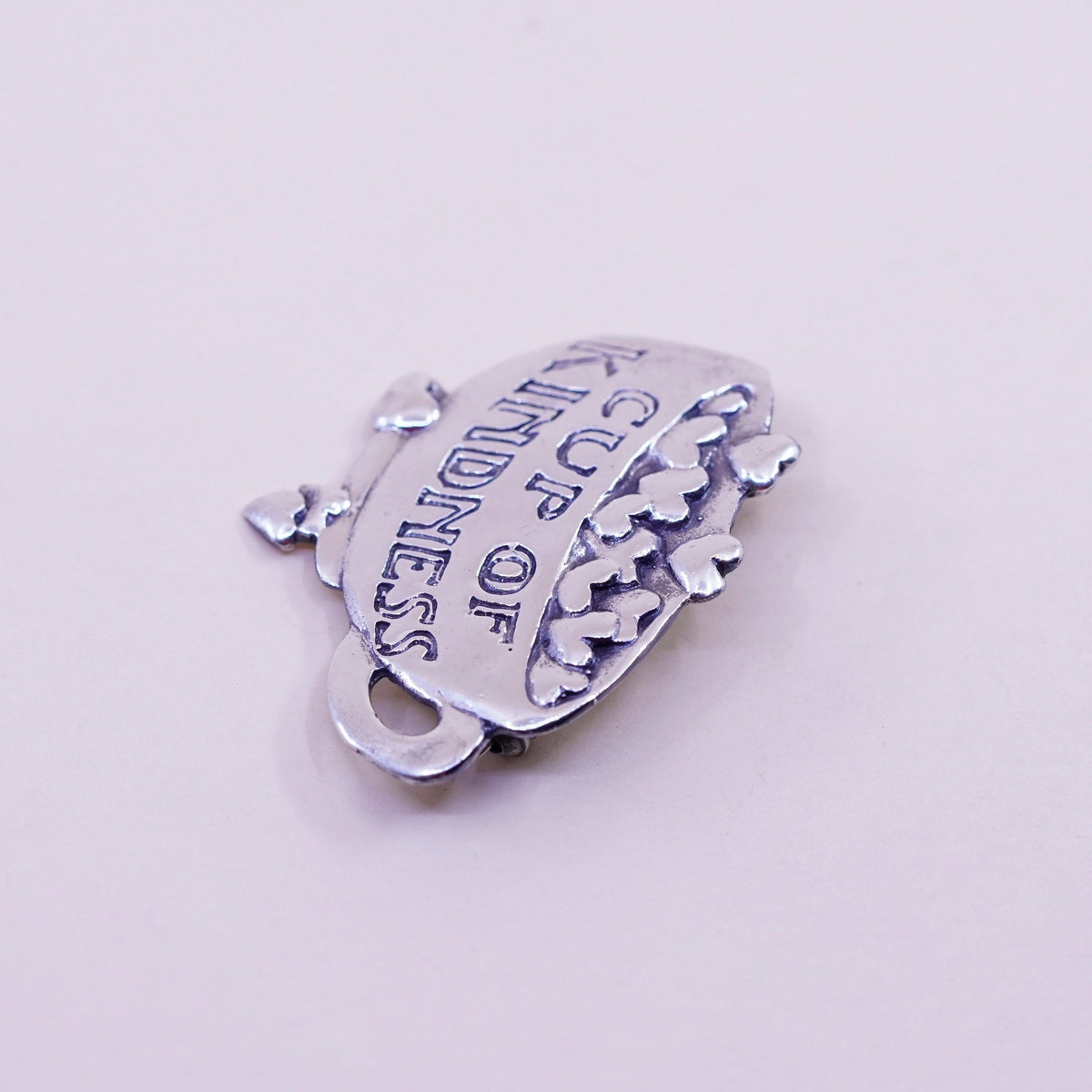 Mary Engelbreit Me Ink 925 Sterling 925 Silver “cup of kindness Folk Art Brooch