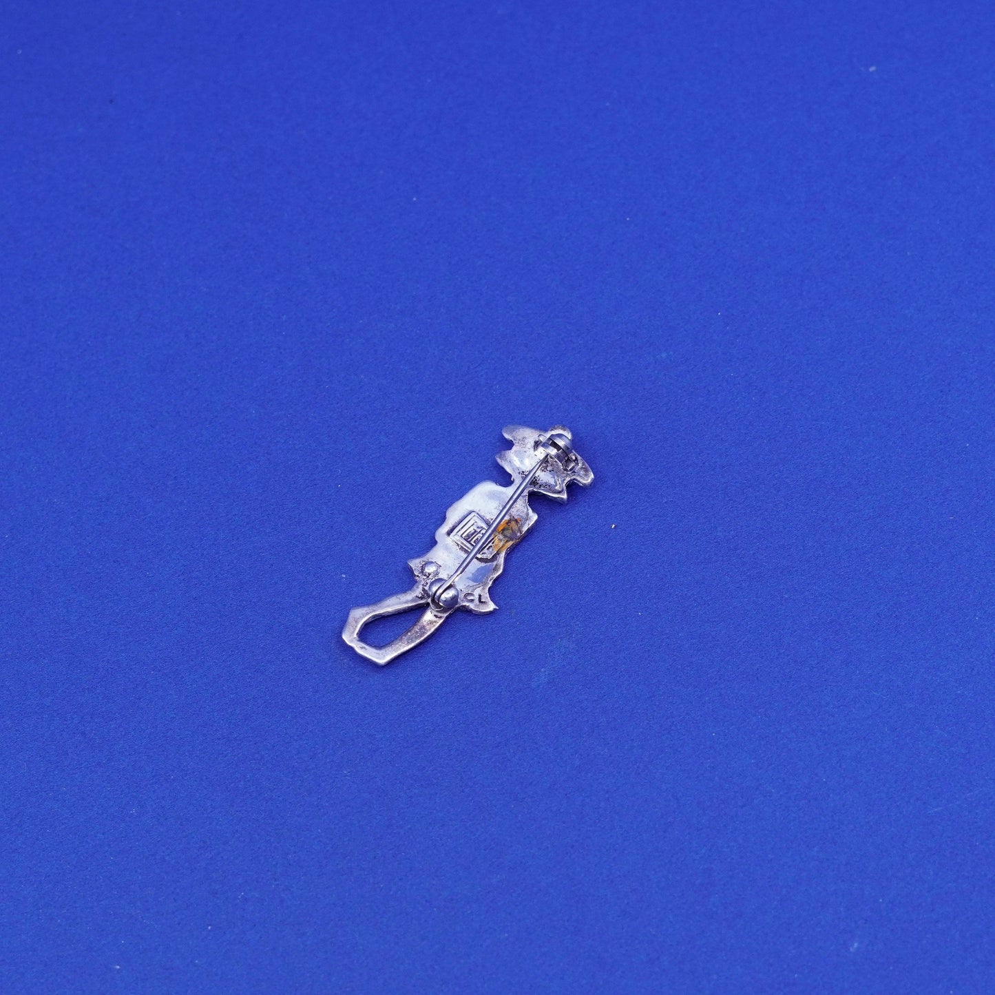 vintage Mary Engelbreit Me Ink Little Girl Sterling 925 Silver Brooch