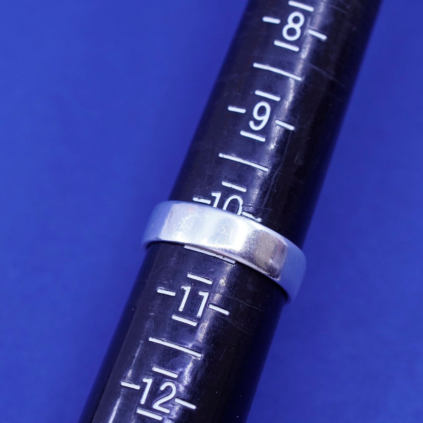 Size 10, CAROLYN POLLACK RELIOS Sterling 925 silver handmade stackable ring