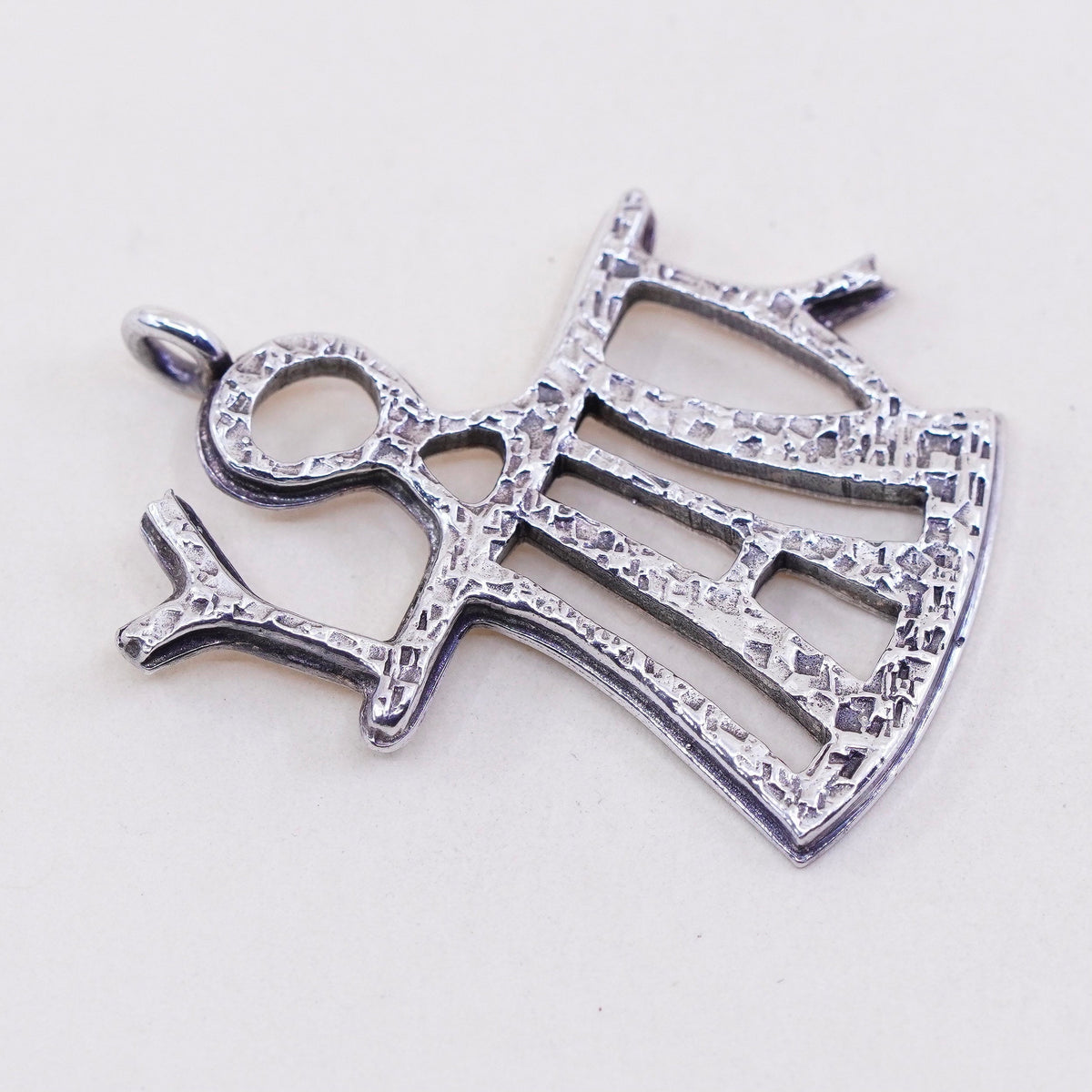 Kirsti Gulsrud Karasjok Norway Sterling 925 silver. Moving Circles Pendant