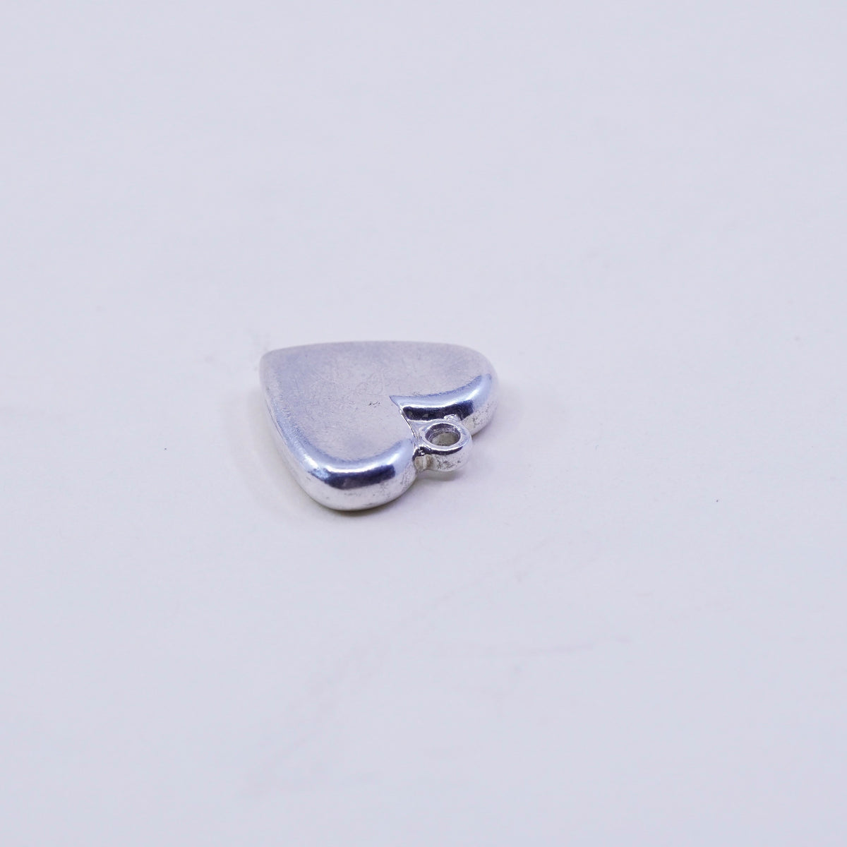 Vintage Judith Jack handmade sterling silver heart charm, 925 pendant