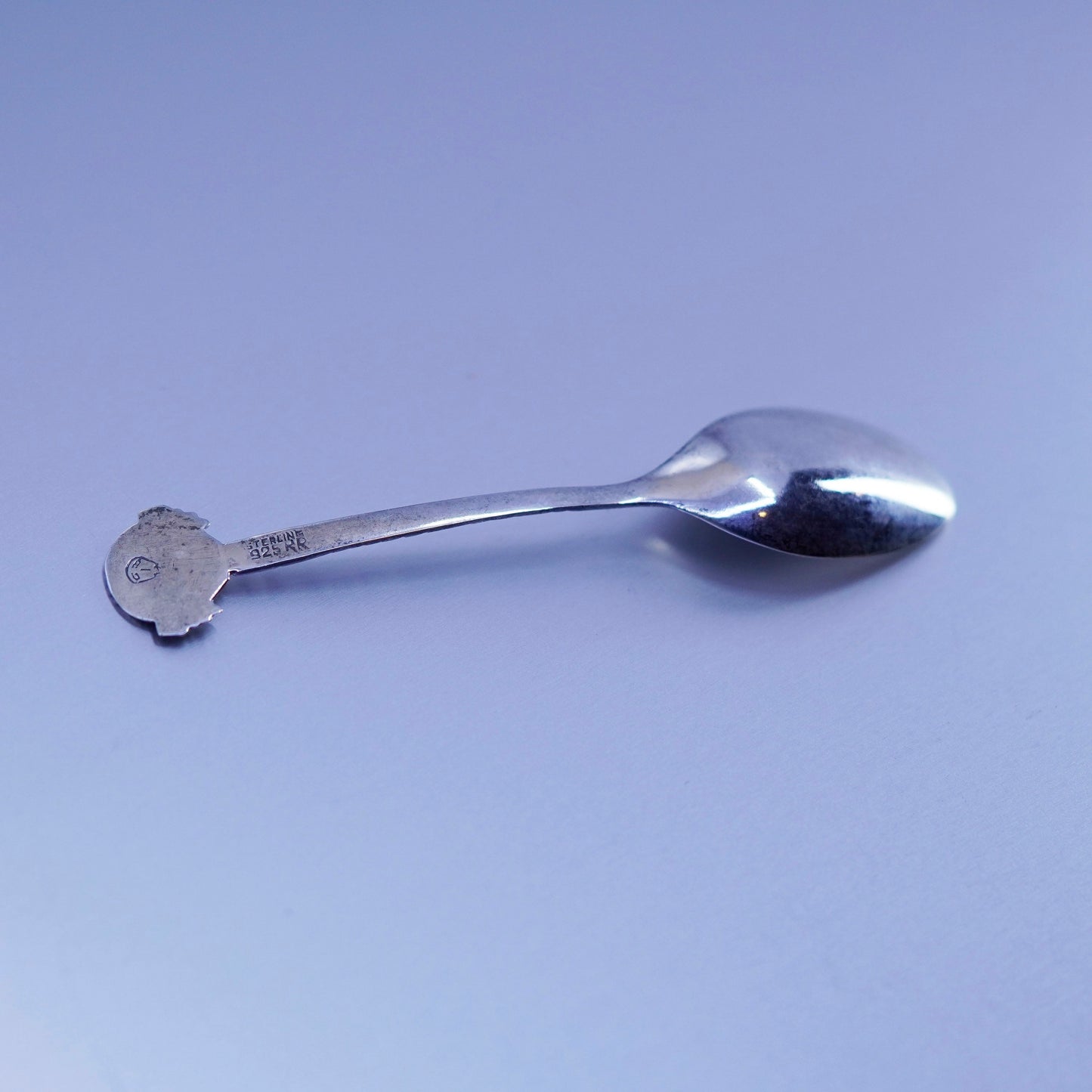 Vintage Mexico Sterling 925 silver handmade spoon