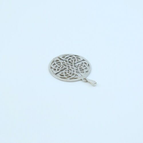 Vintage Sterling Silver Handmade Pendant, 925 gaelic pendant