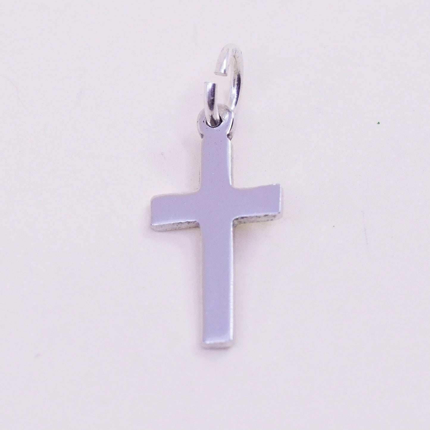 Vintage Sterling silver pendant, 925 cross charm