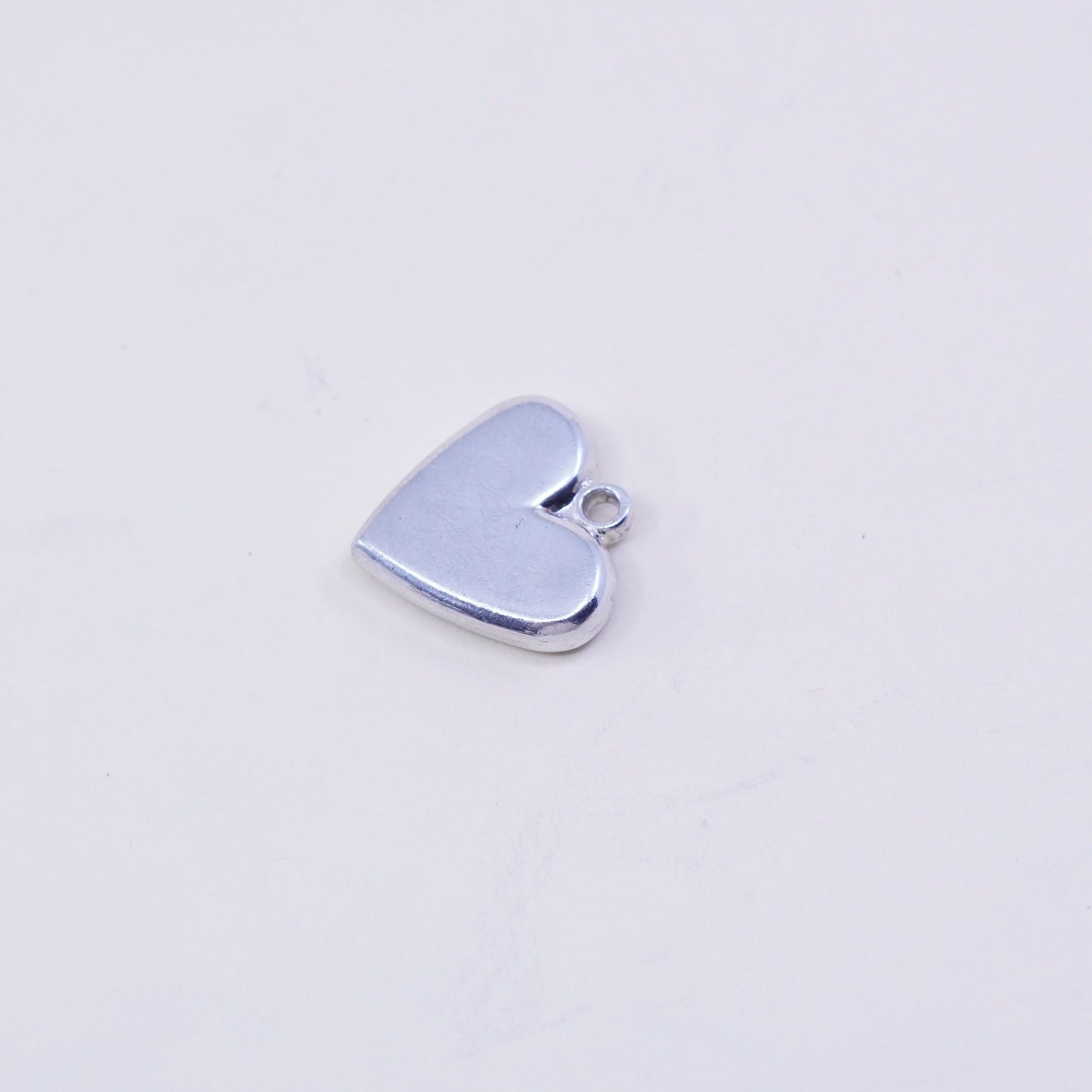 Vintage Judith Jack handmade sterling silver heart charm, 925 pendant