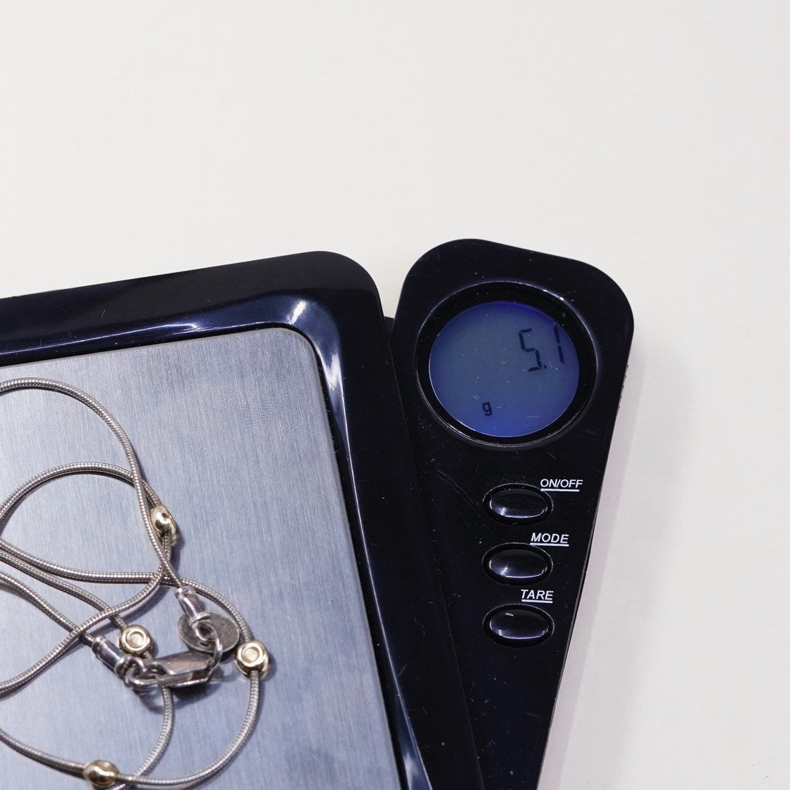 16”, Silpada Saturn Necklace N0673 Sterling Silver 14k Yellow Gold Necklace