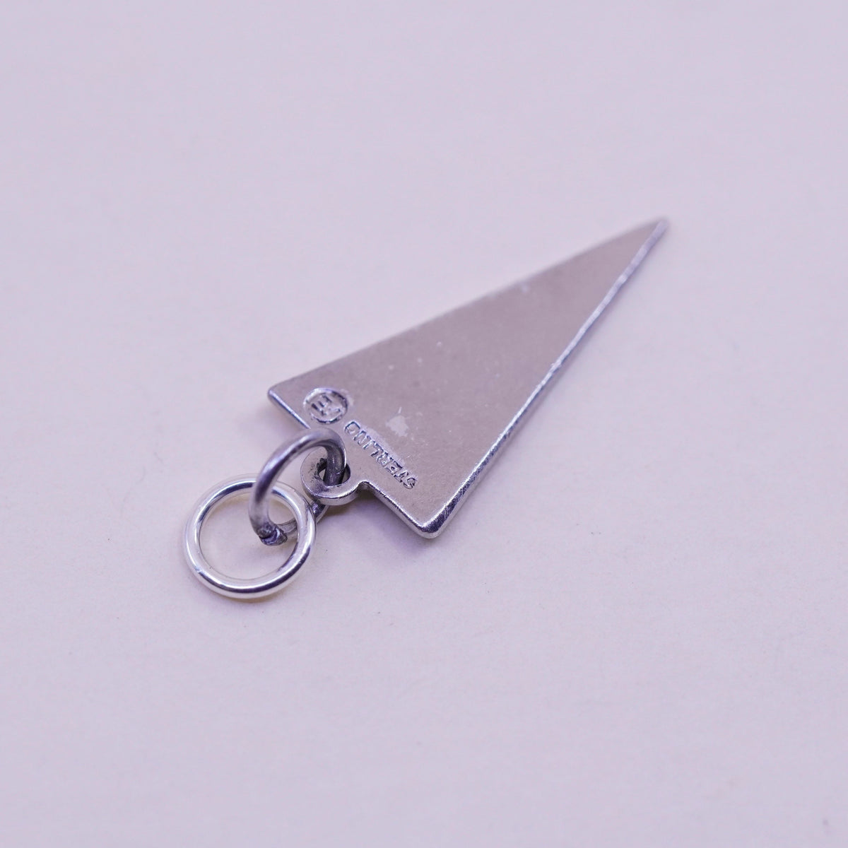 Sterling silver handmade star pendant, 925 cross, book engraved “holy bible