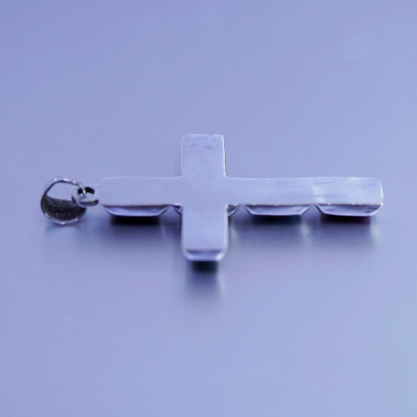 sterling 925 silver handmade cross pendant with turquoise jasper malachite onyx