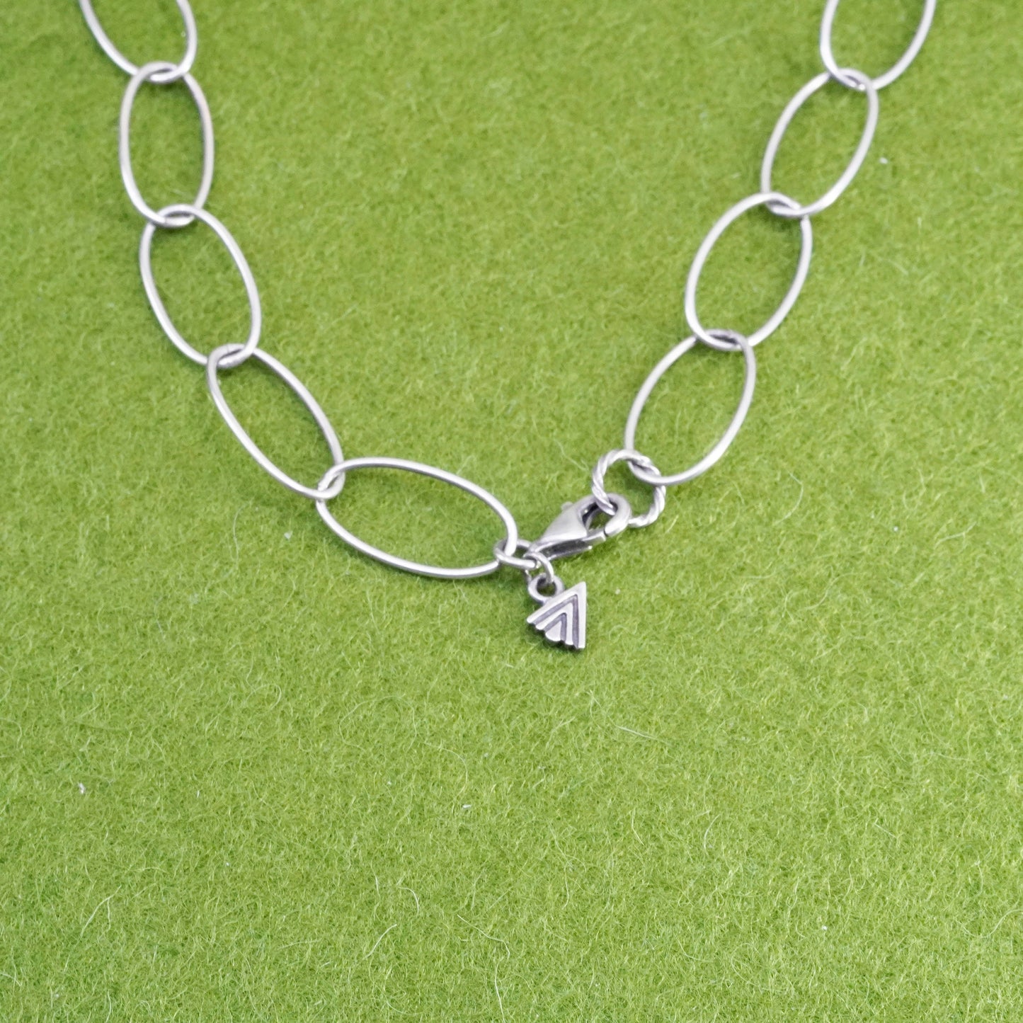35”, Silpada N1506 925 Sterling Silver Oxidized Hammered extra long Necklace