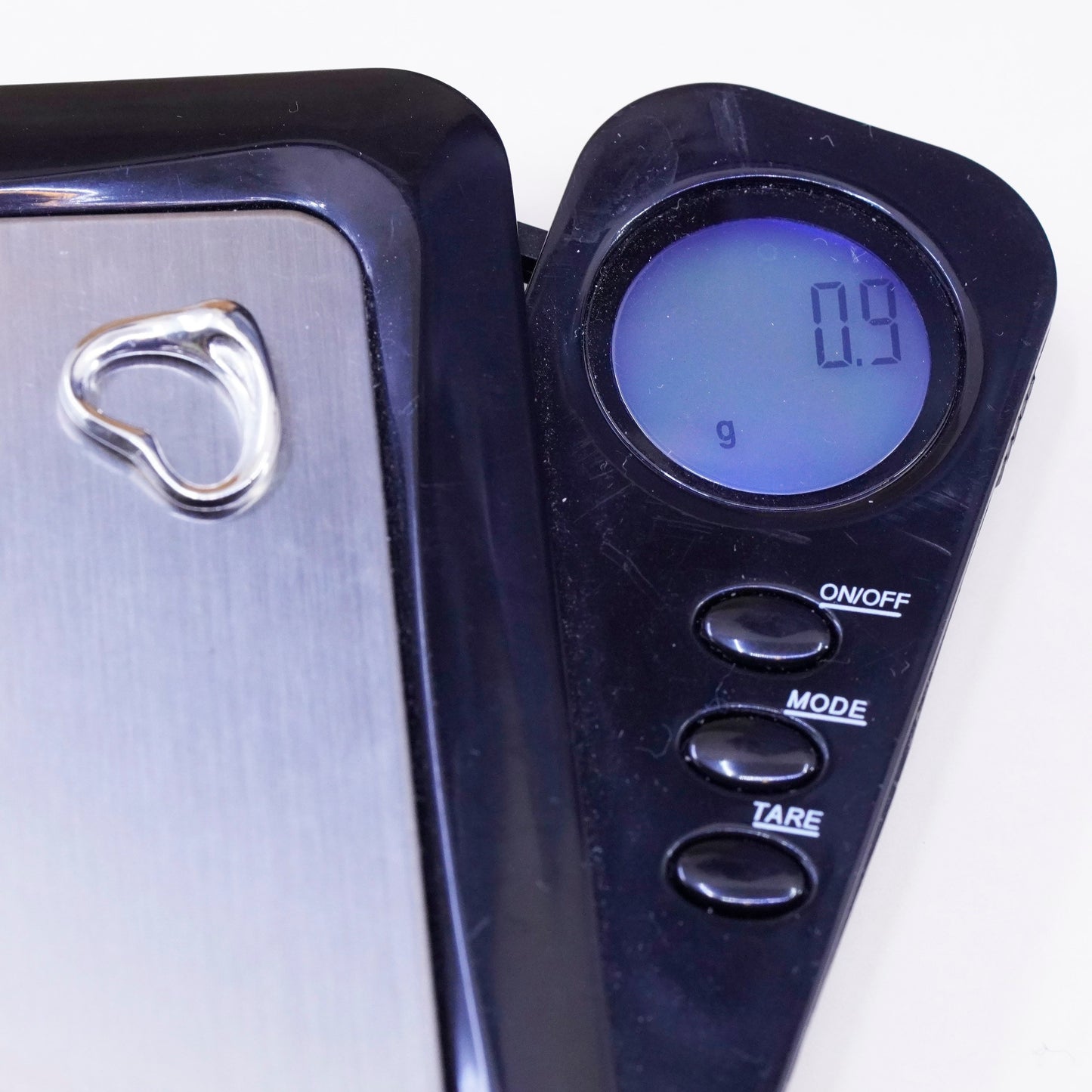 Vintage Sterling silver handmade pendant, 925 heart charm