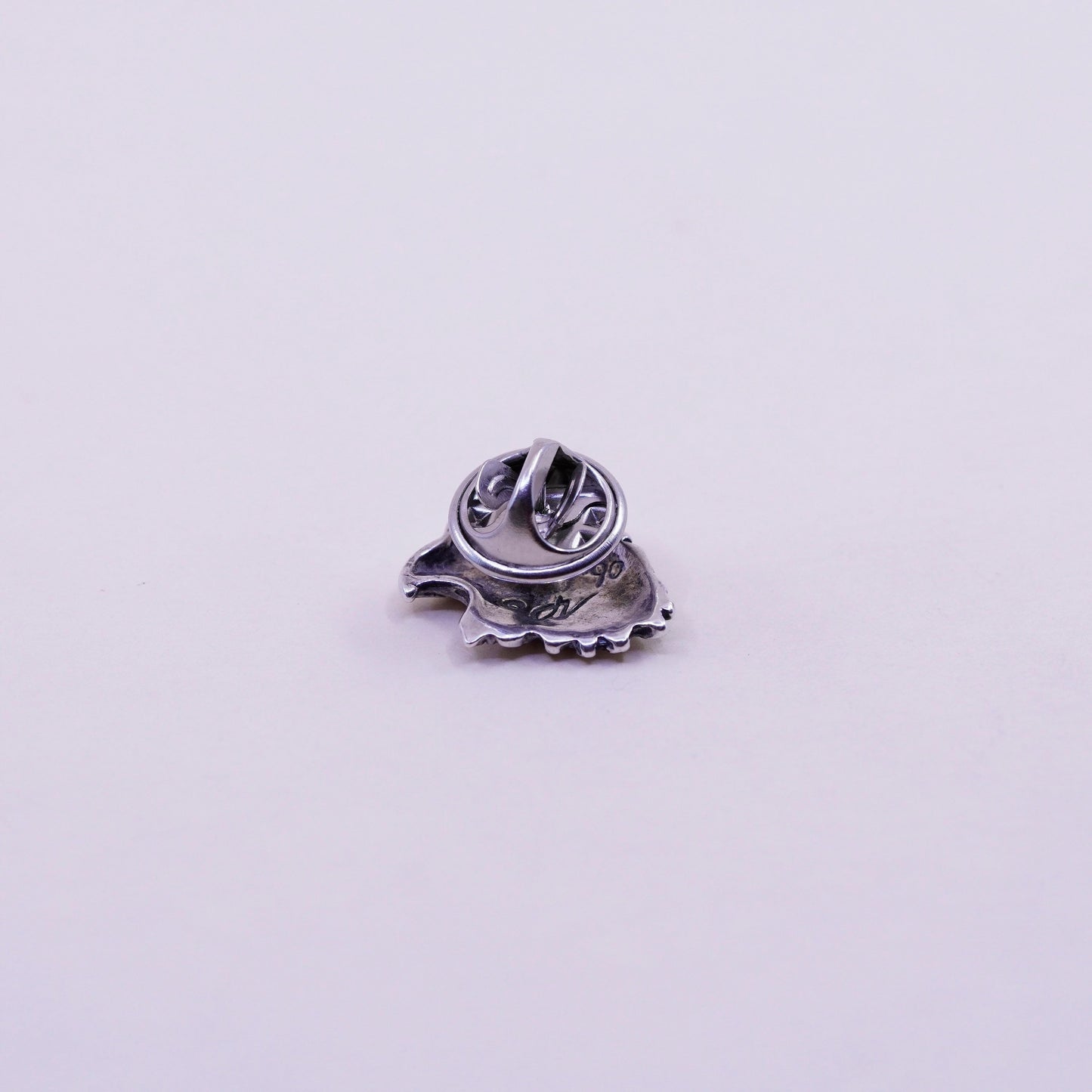 Vintage Mexico sterling silver handmade brooch, 925 bird Eagle head pin