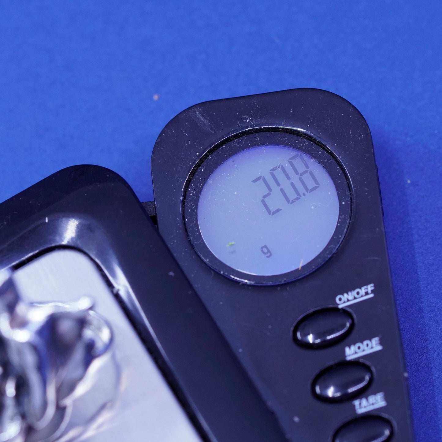 Size 3.25, vintage Sterling Silver Israel, handmade ring with pearl, silver tested